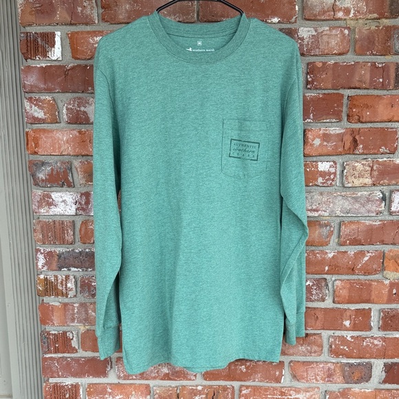 Southern Marsh Green Long Sleeve Tee size M - Picture 2 of 4